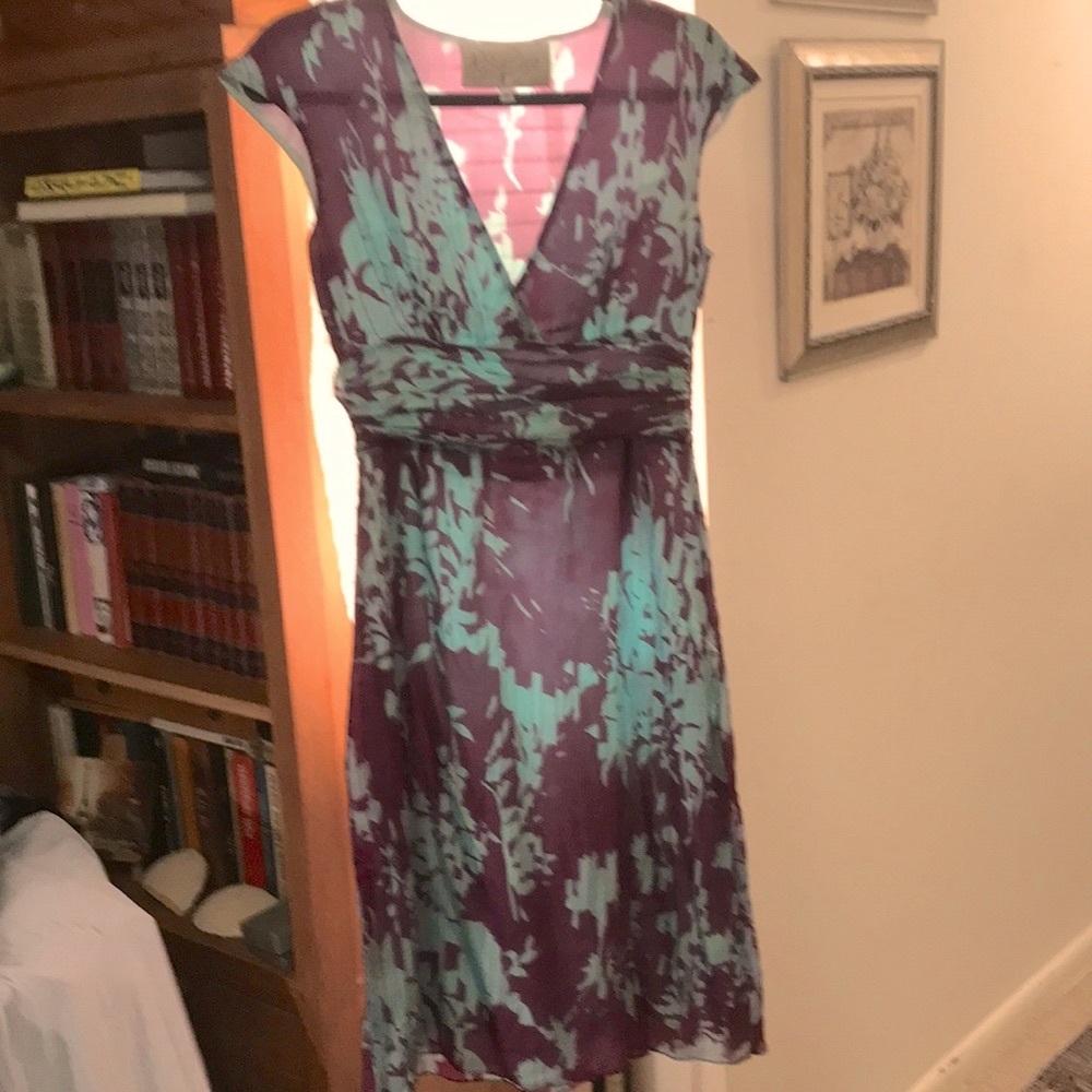 Rory Beca double layer silk dress, size 6